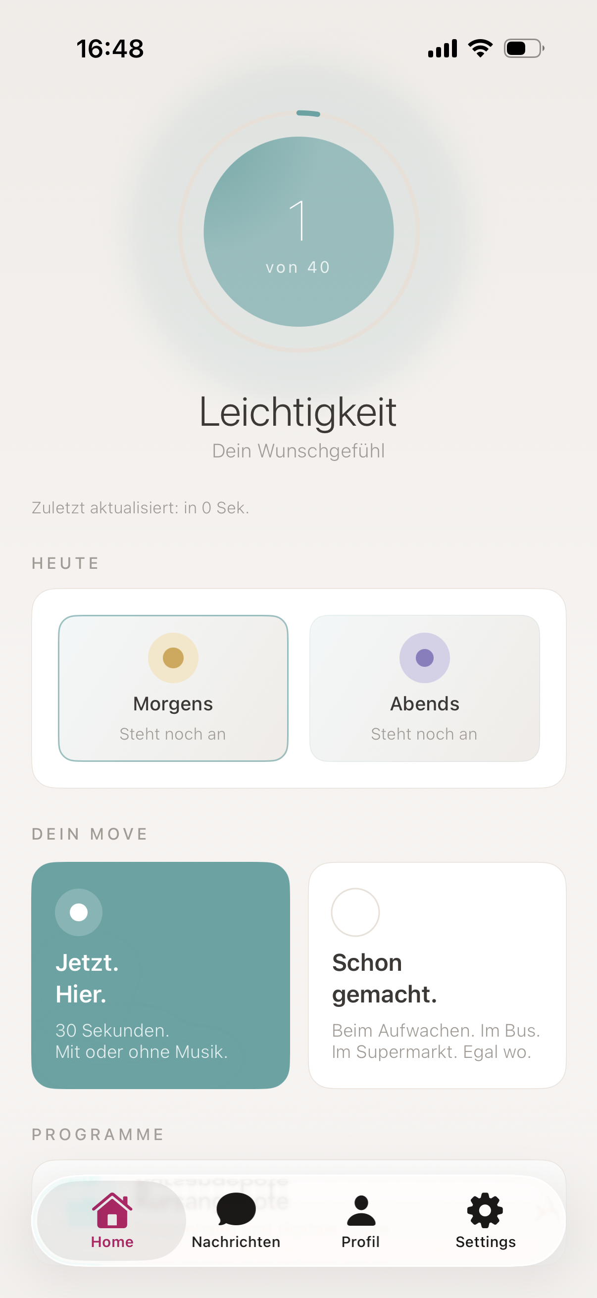 FIVE MOVES App. Tag